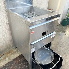 ガスフライヤー マルゼン MGF-18K 幅430×奥行600×高さ800 都市ガス