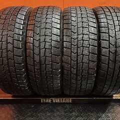 185/60R15 ダンロップWM02 バリ溝4本 送料込み