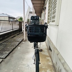 子供用シート二つ付き自転車