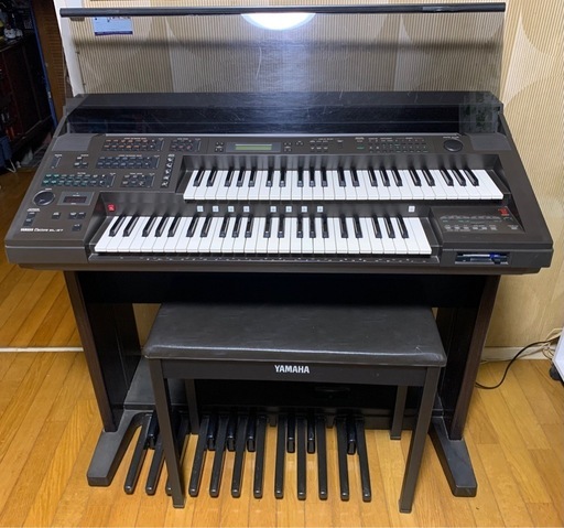 YAMAHA EL-37 椅子付き (みかん) 勝瑞の電子楽器の中古あげます・譲ります｜ジモティーで不用品の処分