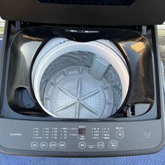 【美品】アイリスオーヤマ★全自動洗濯機★4.5kg★ブラック限定品