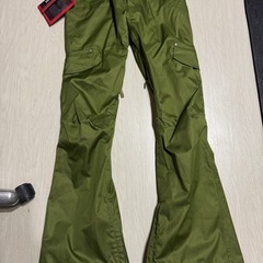 【美品】BURTON スノーボードウェア レディース 上下セット パスケース