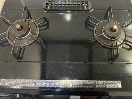 Rinnai グリル付 二口ガスコンロ RTE660CTS(B) 都市ガス用　②