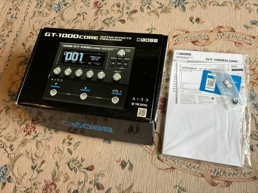 BOSS GT-1000CORE ギターエフェクター BOSS GT1000CORE +FS-7セット BOSS GT-1000CORE ギターエフェクターFS-7セット