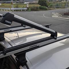 50プリウス　スノーキャリア一式（THULE ）