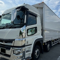 ふそうスーパーグレート用安全窓アンドンスクリーン