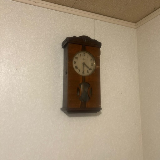 昔の掛け時計