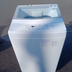 アース万代店　2020年製★中古★NITORI☆6.0kg☆全自動洗濯機☆フラットデザイン＆ガラストップ!!☆槽洗浄コース!!【NTR60】 保証3ヶ月