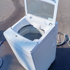 アース万代店　2020年製★中古★NITORI☆6.0kg☆全自動洗濯機☆フラットデザイン＆ガラストップ!!☆槽洗浄コース!!【NTR60】 保証3ヶ月