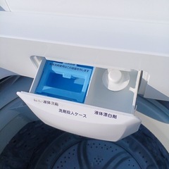 アース万代店　2020年製★中古★NITORI☆6.0kg☆全自動洗濯機☆フラットデザイン＆ガラストップ!!☆槽洗浄コース!!【NTR60】 保証3ヶ月