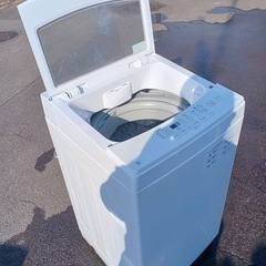 アース万代店　2020年製★中古★NITORI☆6.0kg☆全自動洗濯機☆フラットデザイン＆ガラストップ!!☆槽洗浄コース!!【NTR60】 保証3ヶ月