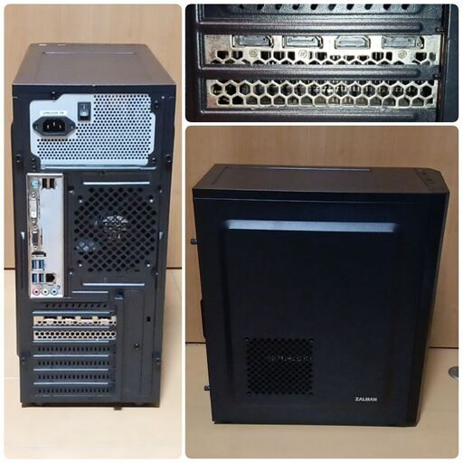 動作確認済】ゲーミングPC デスクトップ 新品 ケース 新品 SSD 