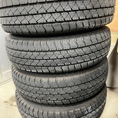 ☆流用サイズ☆ホンダ　ライフ　純正スチール　4Jx13+40 100-4H GOODYEAR 165/80R13