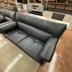 🖤Karimoku （Chitano チターノ ）🖤2Pソファ🖤Z121🖤ブラック🖤二人掛け🖤