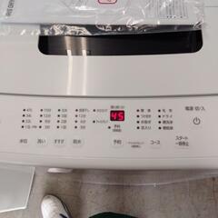  IRIS OHYAMA 全自動洗濯機 5.0kg IAW-T504 白 美品 2024年製 通電起動確認済 取説付 アイリスオーヤマ カップル ファミリー