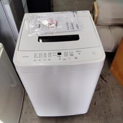  IRIS OHYAMA 全自動洗濯機 5.0kg IAW-T504 白 美品 2024年製 通電起動確認済 取説付 アイリスオーヤマ カップル ファミリー
