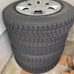 155/80R13  スタッドレスタイヤ　ホイール付