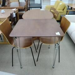 ダイニングテーブルセット 椅子2脚付き TJ8303