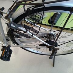 ☆ジモティ割あり☆ 自転車 26インチ シルバー クリーニング済み TC5906