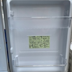 RKGRE-409】特価！SHARP/137L 2ドア冷凍冷蔵庫/SJ-C14E-N/中古品/2018年