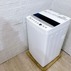 【B287】 ハイアール 洗濯機 一人暮らし 4.5kg 小型 2021年製