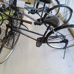 ☆ジモティ割あり☆ PLnoTEE 自転車 27インチ シルバー×ブラック