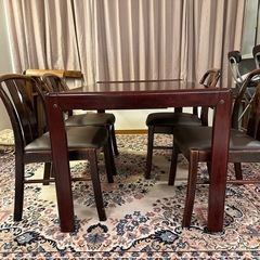 カリモク家具ダイニングセット