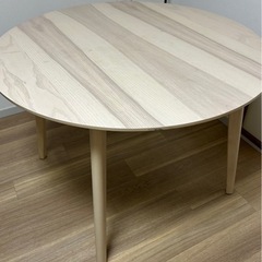 美品」IKEAダイニングテーブルLISABO リーサボー