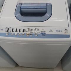★ジモティ割あり★ 7kg洗濯機　NW-T74　2019年製　日立　WH/BL　 高さ(H)--×幅 (W)--×奥行 (D)--【joh 3159】