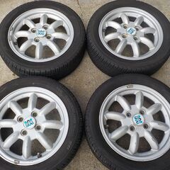 商談中　ダイハツ純正  ホイールとタイヤ　良品バリ山４本