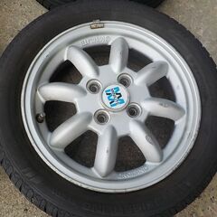 商談中　ダイハツ純正  ホイールとタイヤ　良品バリ山４本