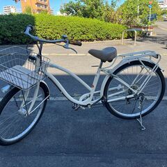 リサイクルショップどりーむ天保山店 No1416 自転車 ママチャリ 黒色