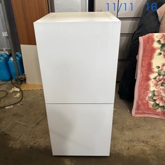 16 ツインバード HR-G912 2ドア冷凍冷蔵庫 2024年製