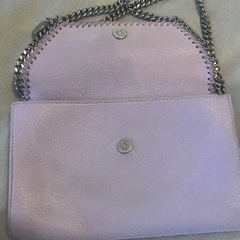 Stella McCartney ライラック スエード チェーンバッグ