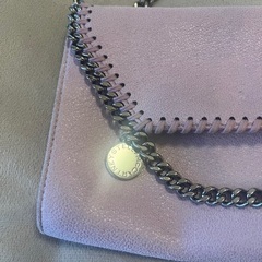 Stella McCartney ライラック スエード チェーンバッグ