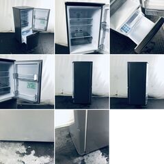 ID:k555232 三菱 MITSUBISHI 冷蔵庫 一人暮らし 中古 2021年製 2ドア 146L マットチャコール ファン式 右開き MR-P15F-H  【リユース品：状態B】【送料無料】【設置費用無料】