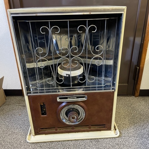 昭和レトロ SANYO サンヨー OIL HEATER オイルヒーター 石油ストーブ