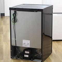 北大前! 札幌 引取 アイリスオーヤマ 冷凍庫 85L 2021年製 IUSD-9B-B ブラック 右開き 2051258