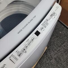 7378‼️配送設置は無料🙌‼️最新2022年製✨AQUA 7kg 洗濯機 インバーター付き静音モデル