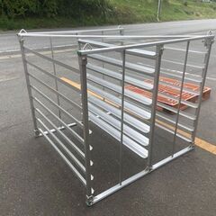 アルミ製育苗・運搬棚 メーカー・型式不明 税込￥16,500-【店頭引取限定】【寄楽屋 きらくや 成田本店】