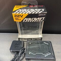 【中古美品】バートル　AC08+AC08-1　ファンユニットバッテリーセット　22V　【ハンズクラフト熊本けやき通り店】【引き取り限定】
