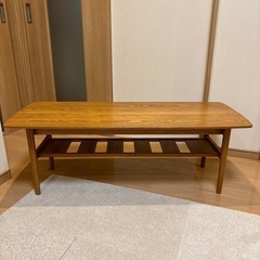 【美品】モモナチュラル　ローテーブル