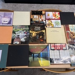 古本英語本飾り写真集建築風景