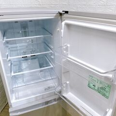 【A332】 三菱 冷蔵庫 一人暮らし 2ドア 小型 2018年製