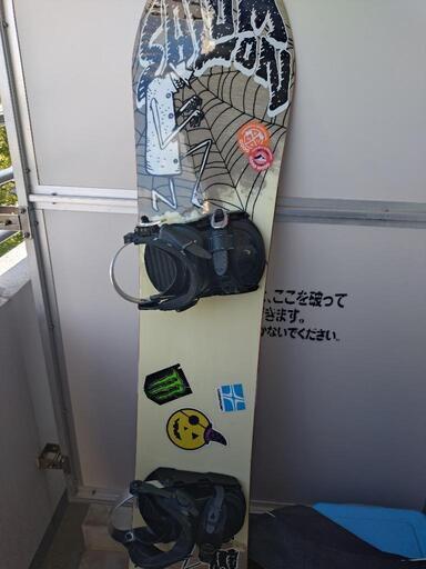 スノボ板 SALOMON(サロモン) スノーボード 板 メンズ 2点 セット