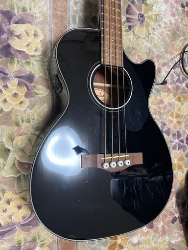 中古品】 Fender CB-60SCE アコースティックベース Black fender 中古品】 Fender CB-60SCE アコースティックベース Black fender