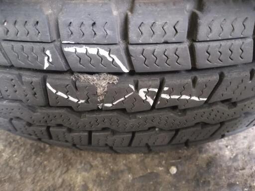 タイヤ代工賃全部込み! 145/R12 6PR グッドイヤー I.N CARGO 中古