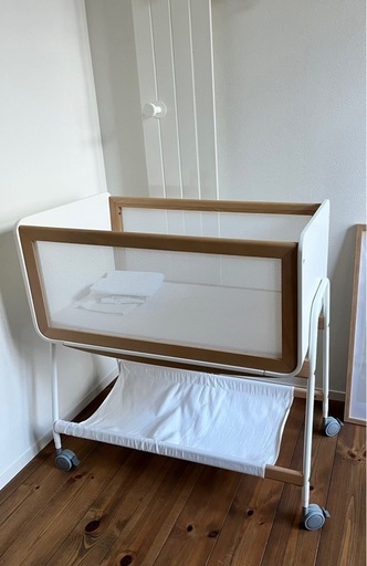 リリワゴン ベビーベッド リリワゴン2 ホワイト ベビーベッド yamatoya