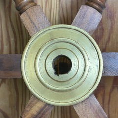 良品 ヴィンテージ 船舶 木製ハンドル 舵取り 車輪 舵 操縦 アンティーク k1111608 希少 良品 ヴィンテージ 船舶 木製ハンドル 舵取り 木製