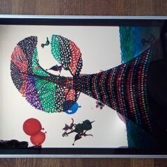 希少価値。藤城清治の絵皿（箱なし）